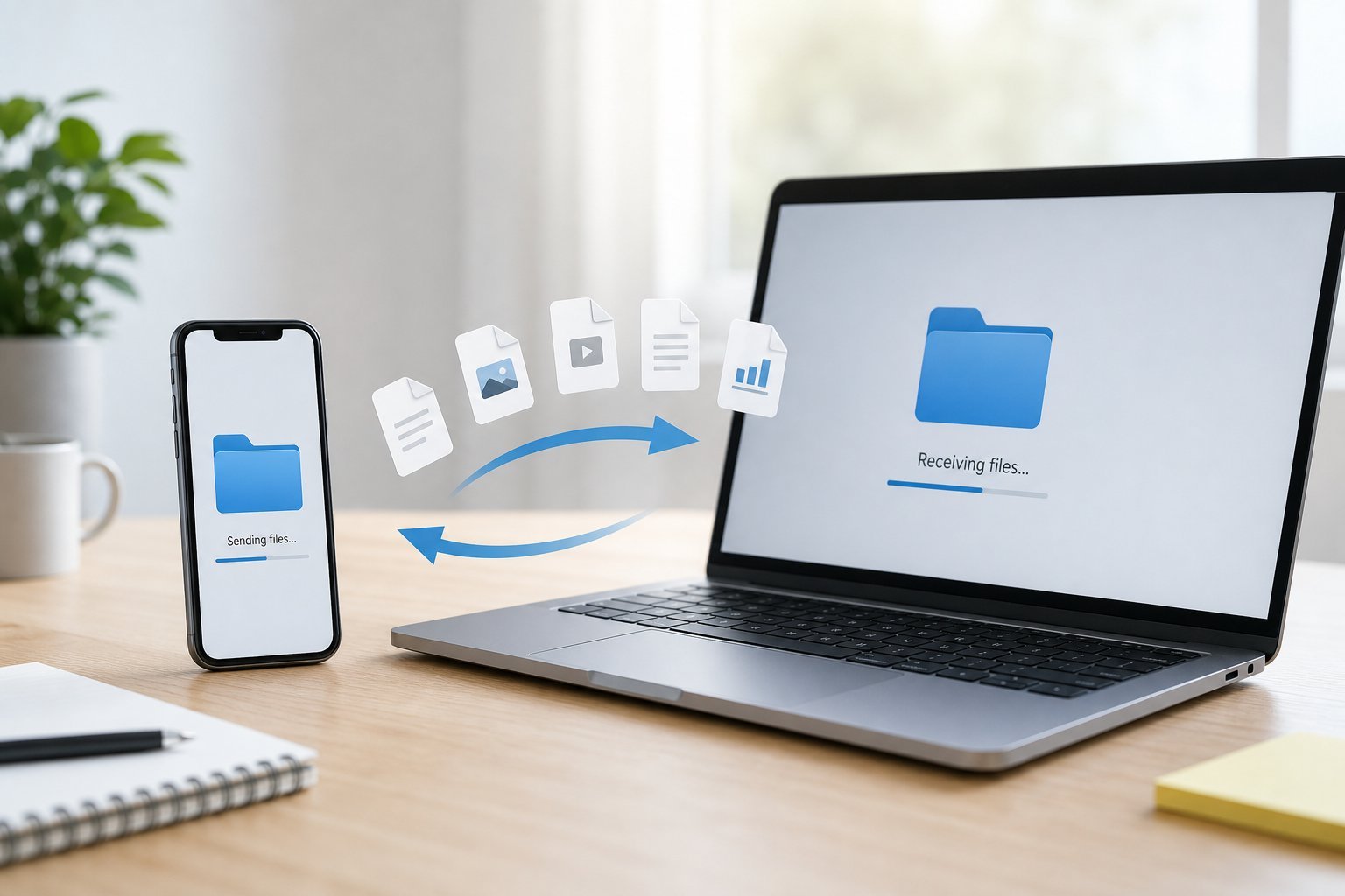 How to Transfer Files Between Devices: Phone, PC & More